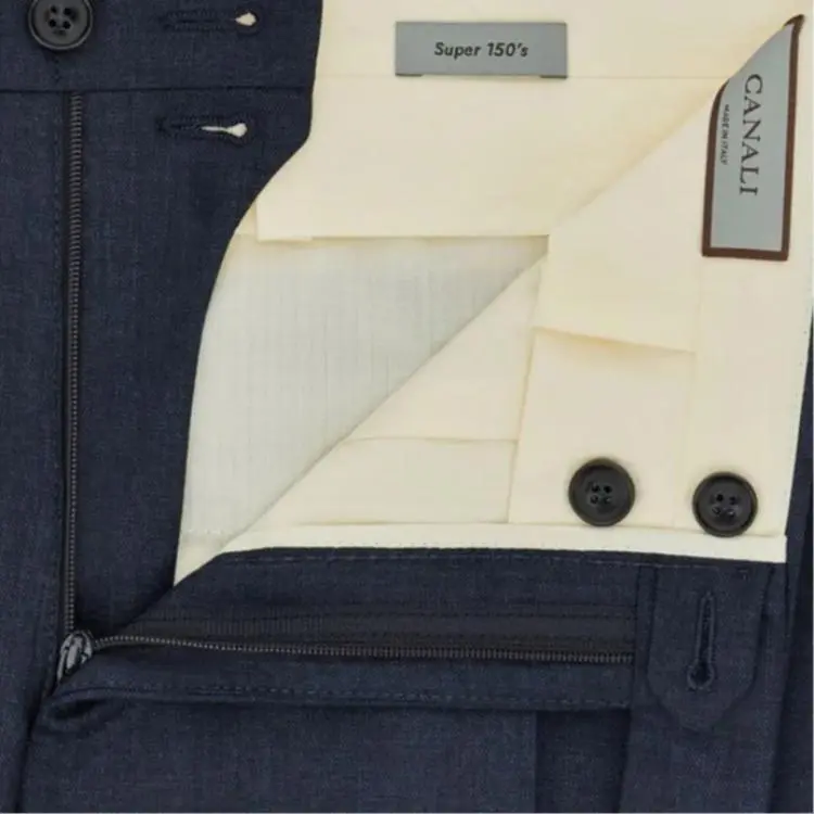 CANALI Suit Trouser Men's Black-4