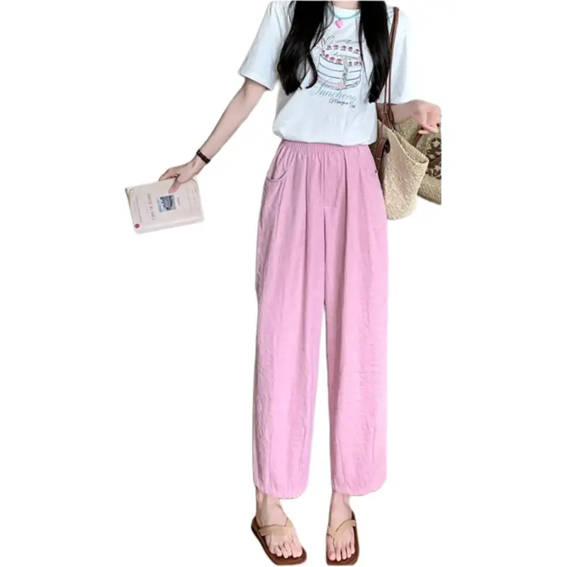 Mu Xiao Xin Casual Pants Women's-1
