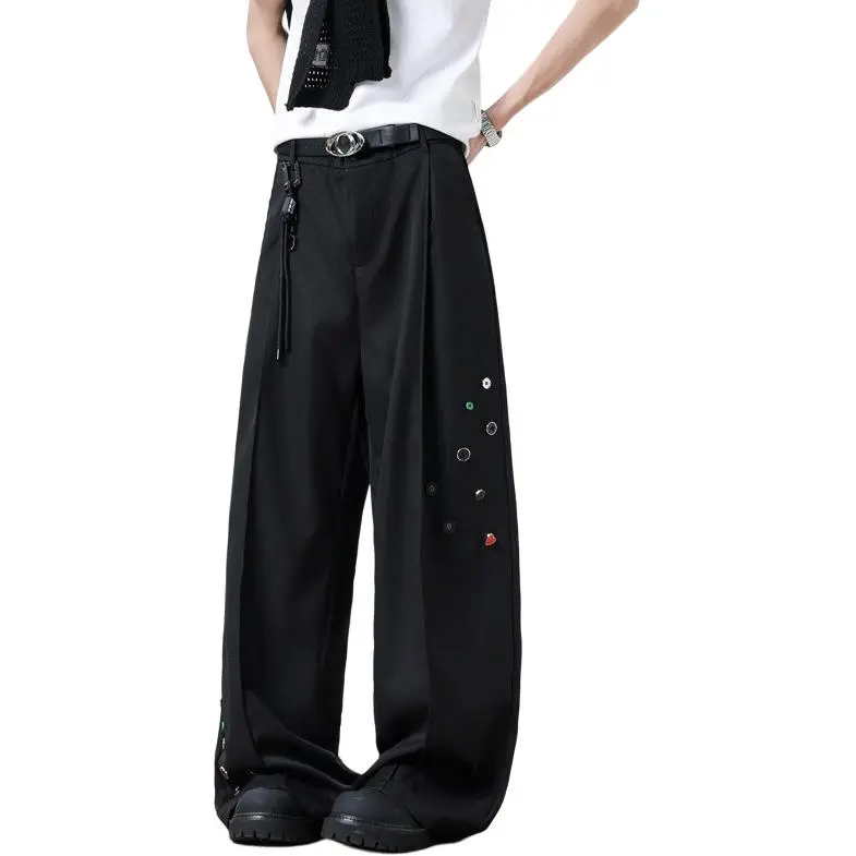 RVANGUARD Casual Pants Unisex Black-1