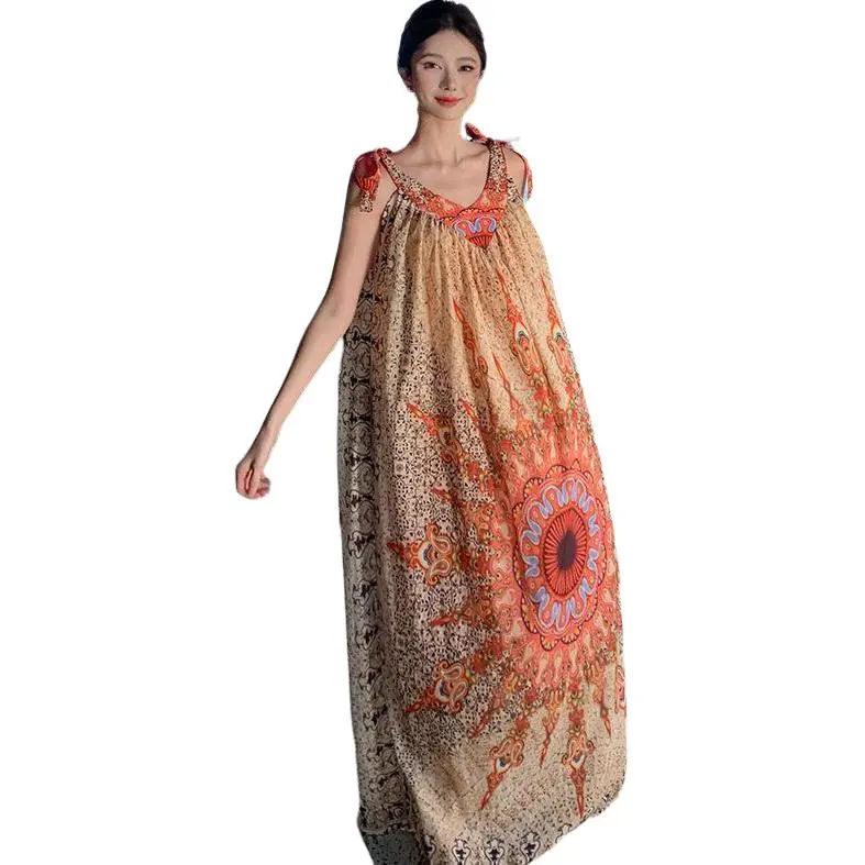 Dior Beauty Slip Dresses Women's Sunflower-2