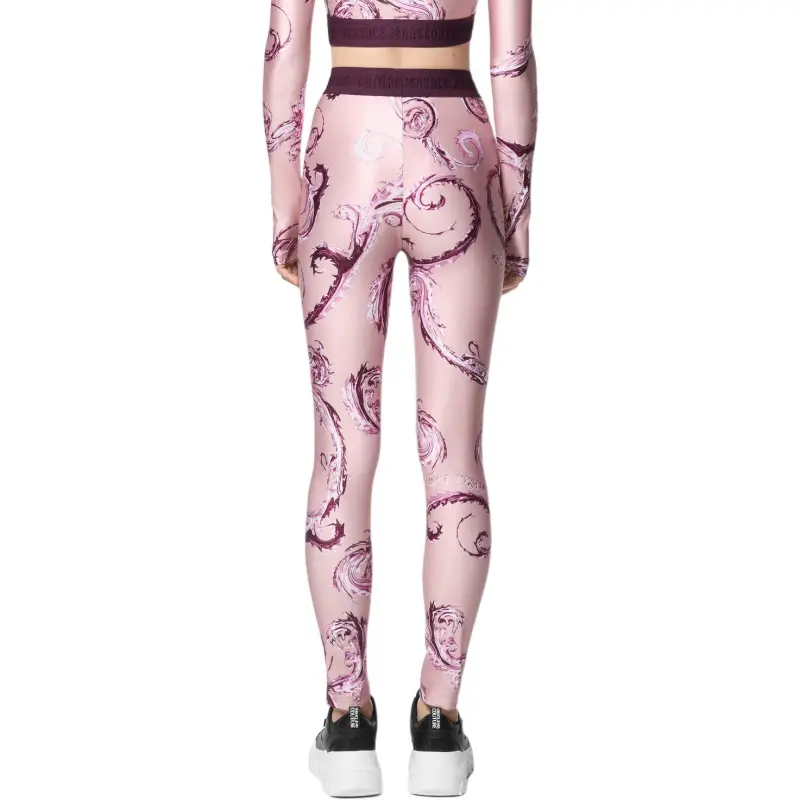 VERSACE JEANS COUTURE Chromo Couture print Leggings-3