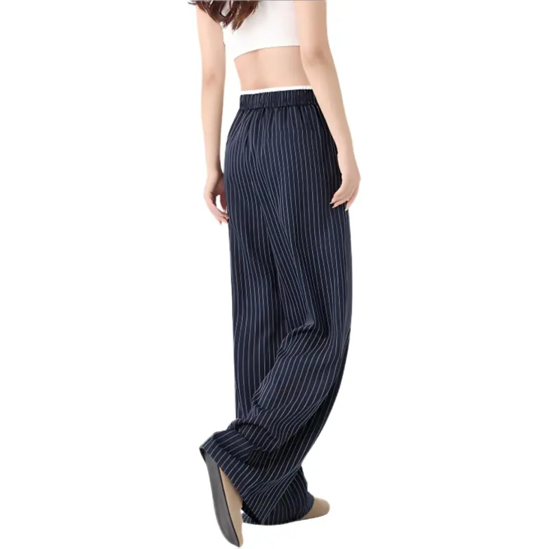 GOSO Casual Pants Women's Dark Blue-3