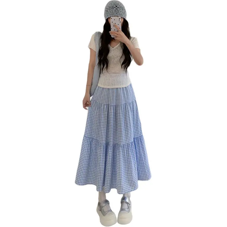 Mu Xiao Xin Casual Long Skirt Women's-3