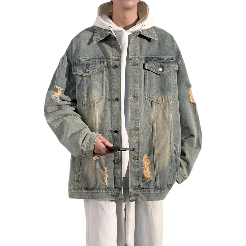 T IRA Denim Jackets Unisex-4