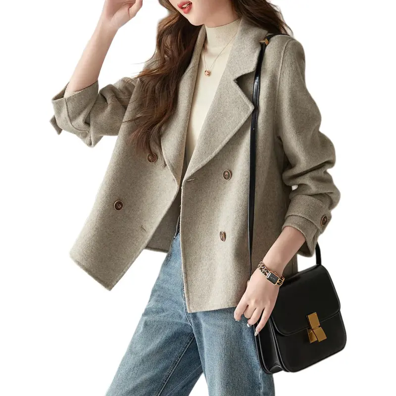 【dme】 Coat Women's Mousse Apricot-1