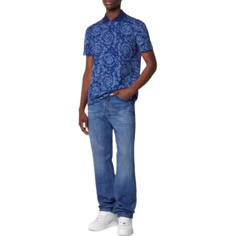 VERSACE Barocco Polo Shirt-3