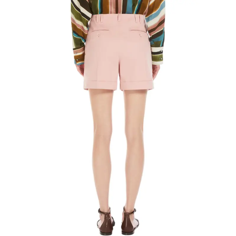 MaxMara Studio Casual Shorts Women's Pink-2