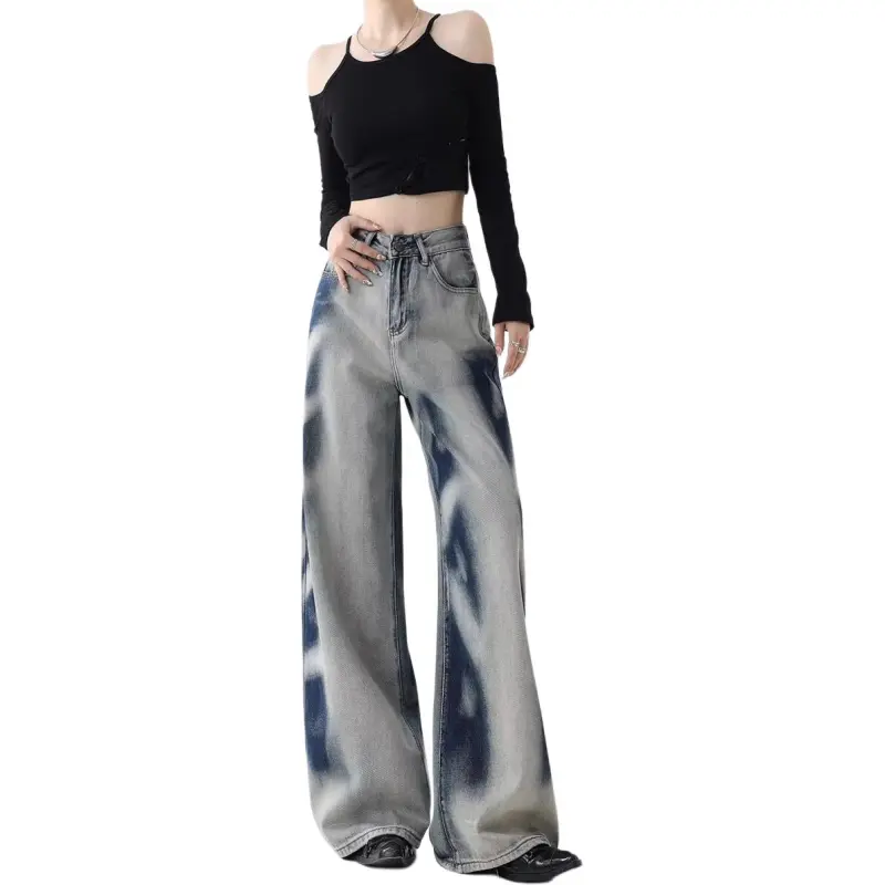 Ordifen Jeans Women's Light Blue-4