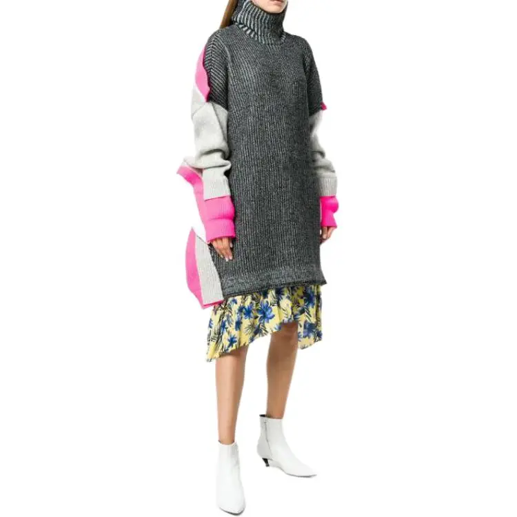 Balenciaga Knitwear Women's Gray Black-3