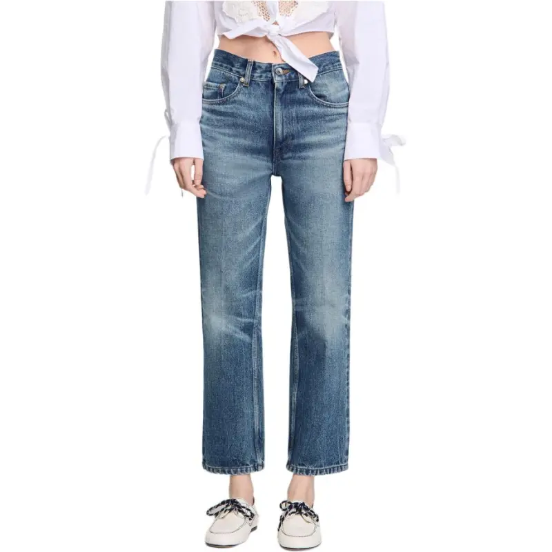 Sandro Faded Jeans-1