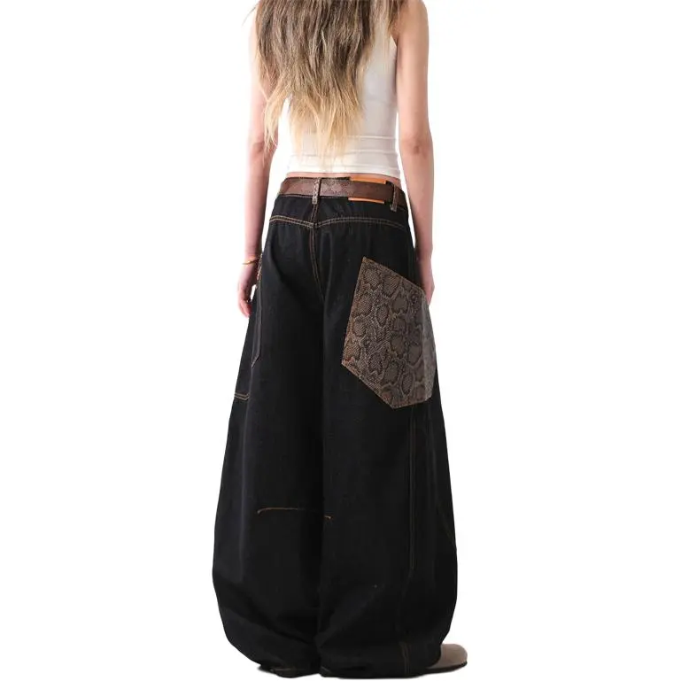 ABCNF Jeans Women's Black-1