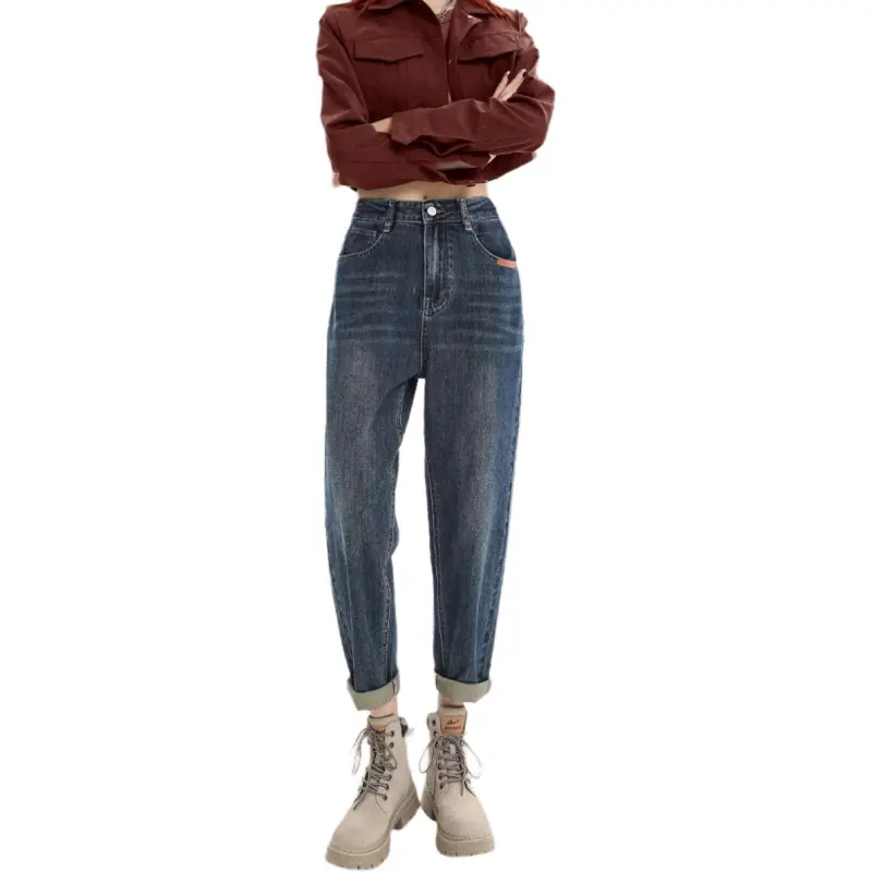 Weixi Jeans Women's Blue Gray-3