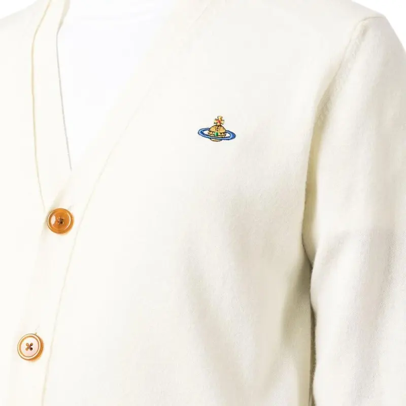 Vivienne Westwood Orb Embroidered Knit Cardigan-4