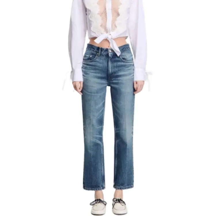 Sandro Faded Jeans-3