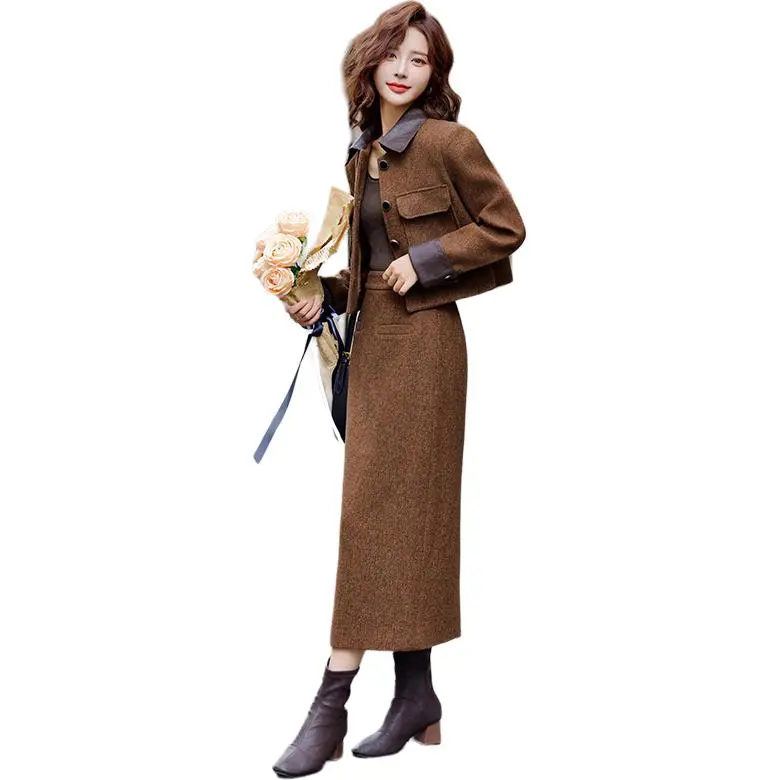 La Chapelle Two Piece Skirt Sets Women's-2