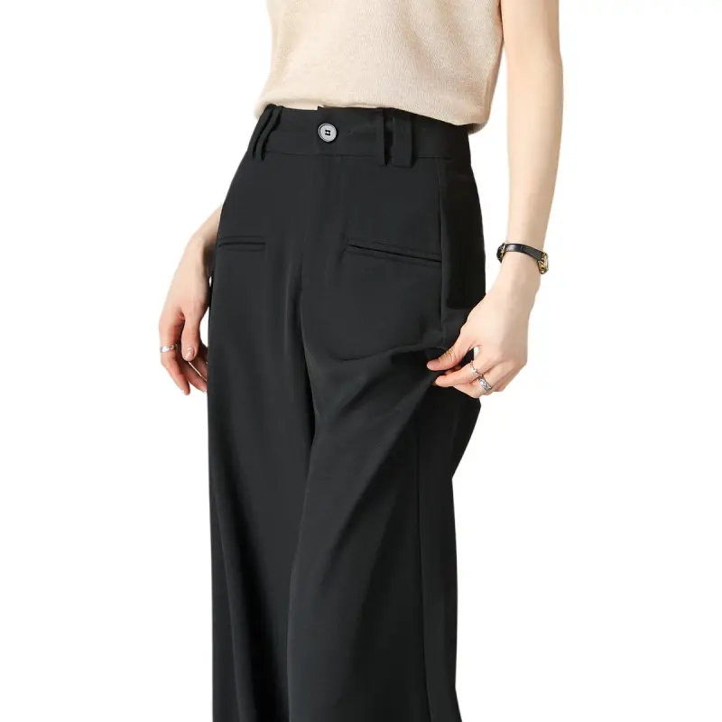 Weixi Casual Pants Women's Black-1
