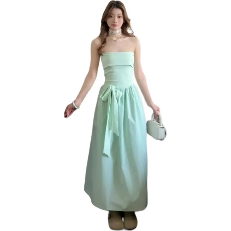 Mu Xiao Xin Sleeveless Dress Women's-2