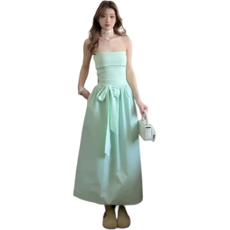 Mu Xiao Xin Sleeveless Dress Women's-3