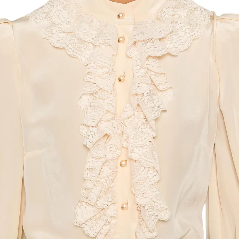 Zimmermann Buttoned Round Neck Top-4