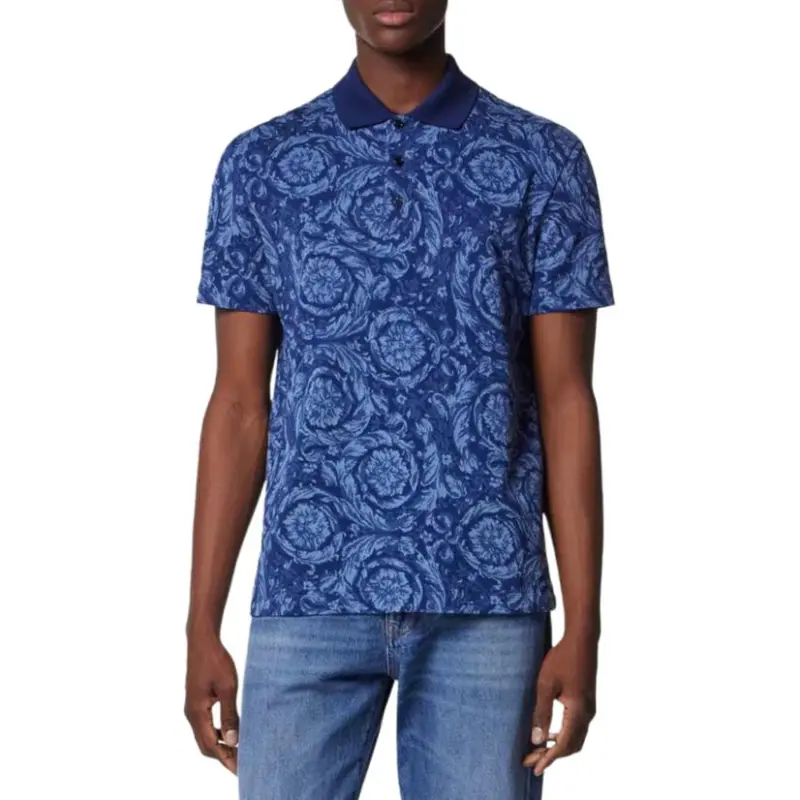 VERSACE Barocco Polo Shirt-1