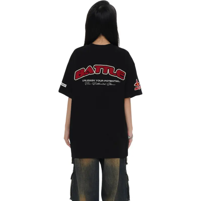 TESTUNG T Shirt Unisex Classic Black-7