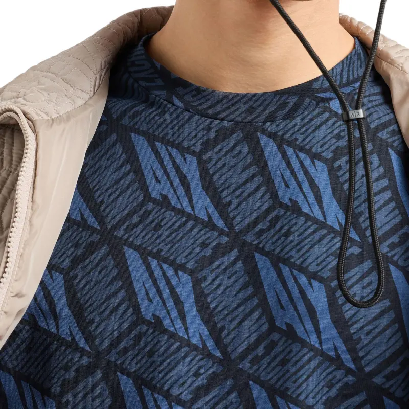 ARMANI EXCHANGEAE FW24 T Shirt Men's Blue-4