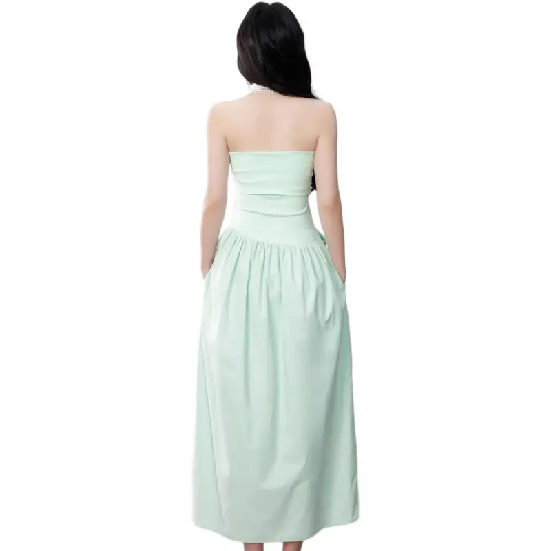 Mu Xiao Xin Sleeveless Dress Women's-1