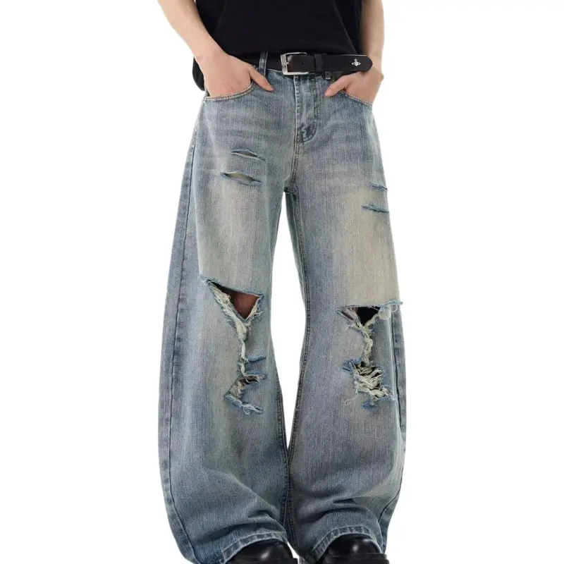 Extreme turbo Jeans Unisex Light Blue-3