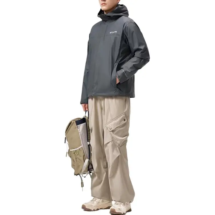 Columbia Jackets Coats Men's Gray-3