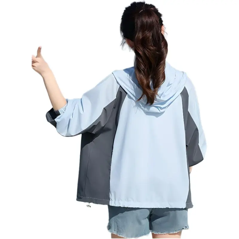 Mu Xiao Xin Cropped Coat Women's-4