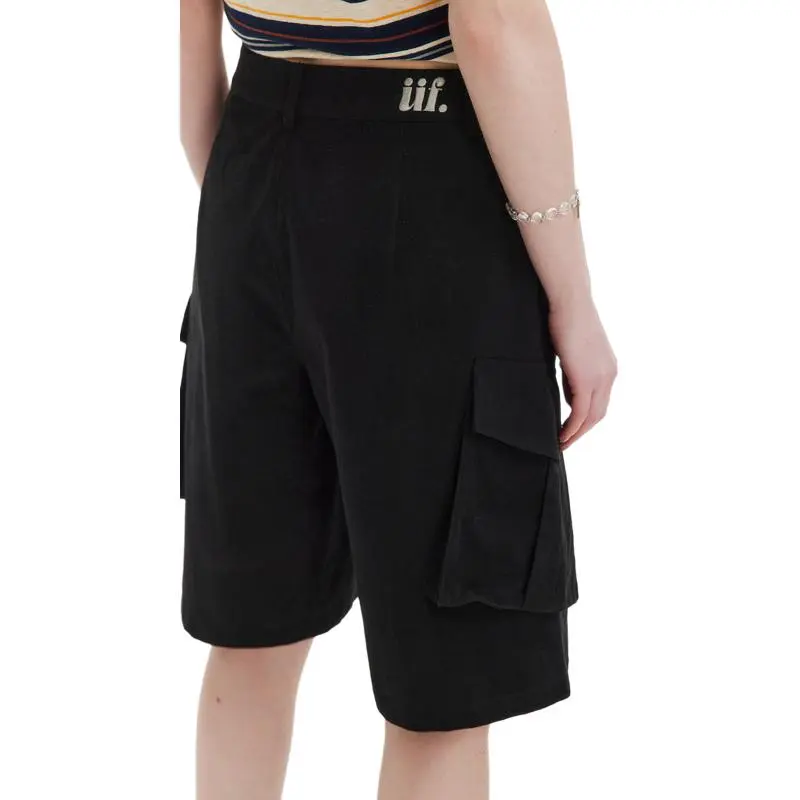 UNIFREE Casual Shorts Women's Black-1