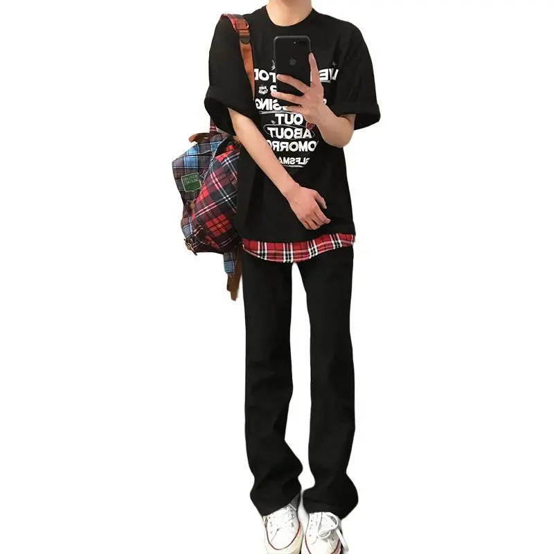 DARK HORSE Jeans Unisex Black-2