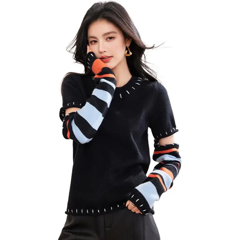 La Chapelle Knitwear Women's Black-1