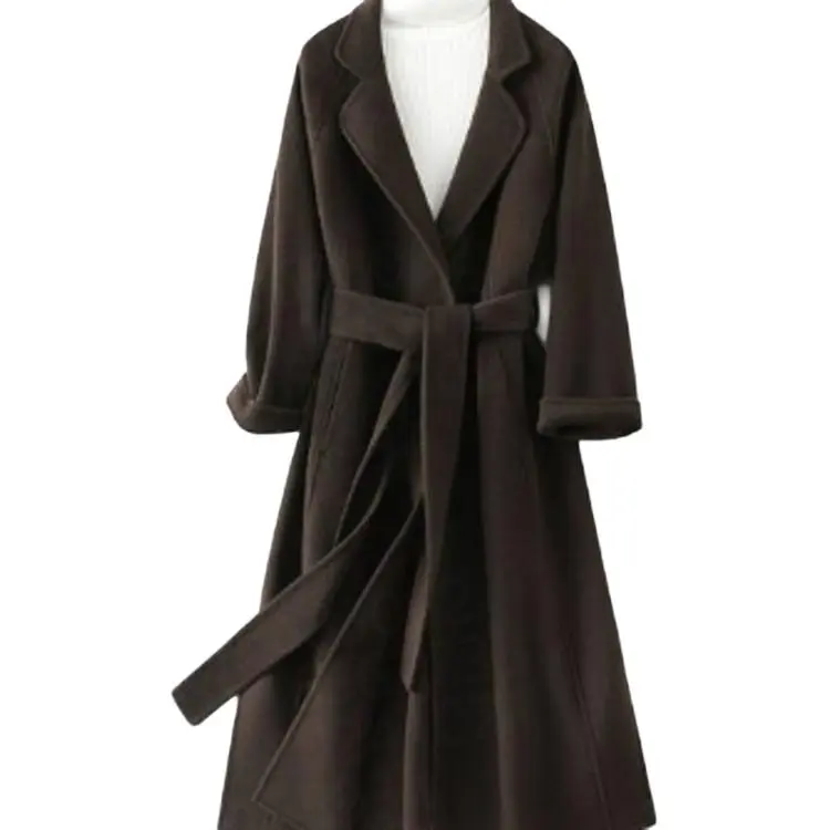 ONE SHALLOW Coats Women's Chocolate-5