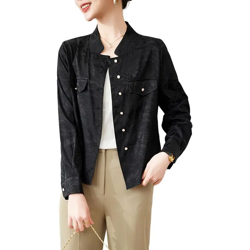 Yi Mengyuan Silk Coat Jacket Women's-1