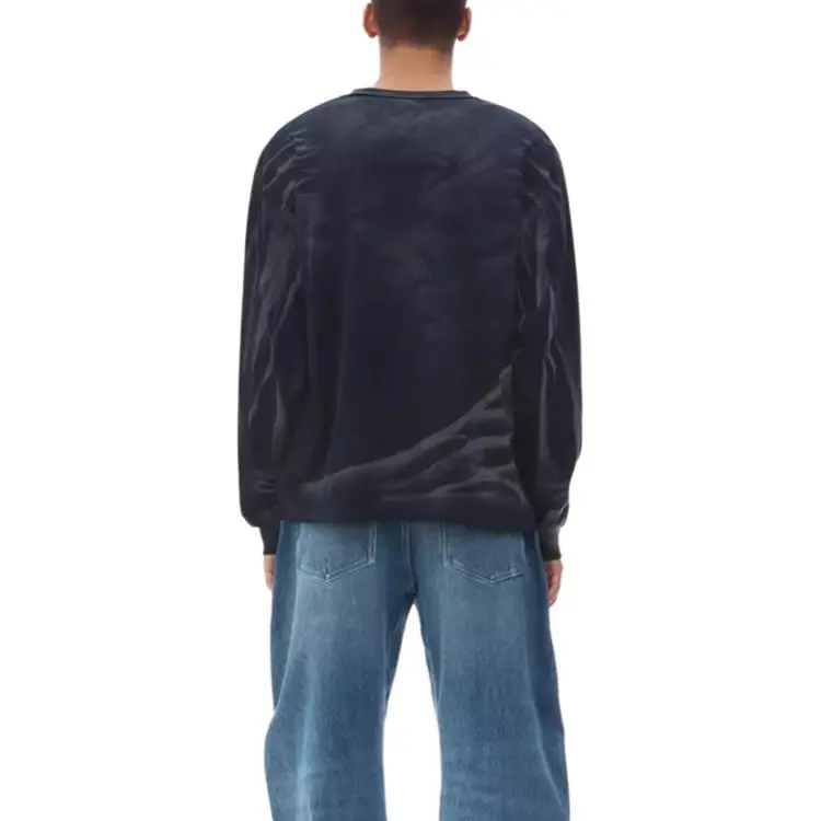 Alexander Wang Crease Detailed Long Sleeve T Shirt-2
