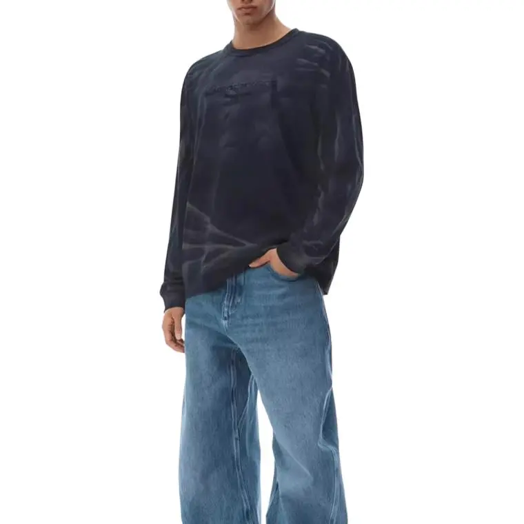 Alexander Wang Crease Detailed Long Sleeve T Shirt-3