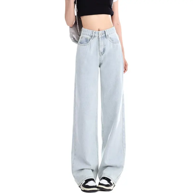 LCEVHZ'S Jeans Women's Mint Green-2