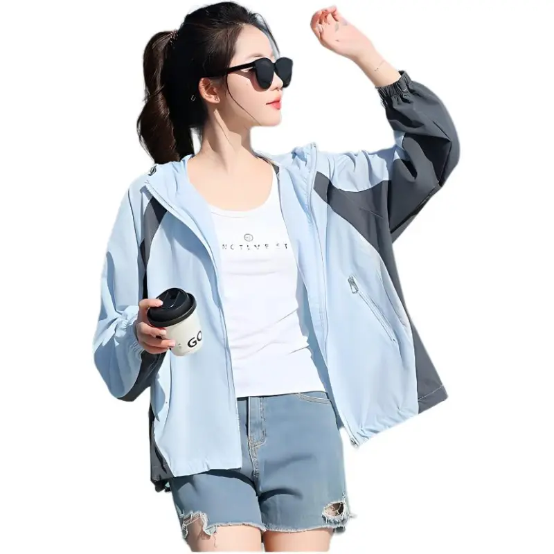 Mu Xiao Xin Cropped Coat Women's-5