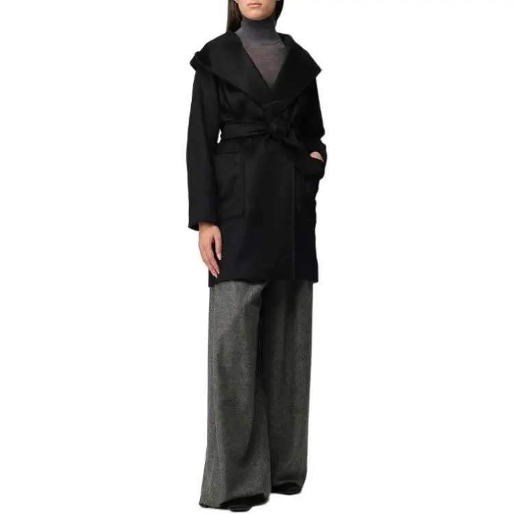 MaxMara Coats Women's Black-3