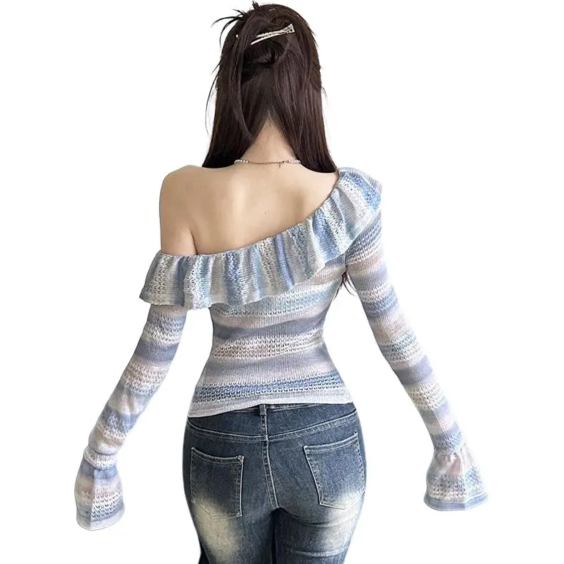 PLUSONEONE+ T Shirts Women's Light Blue-1