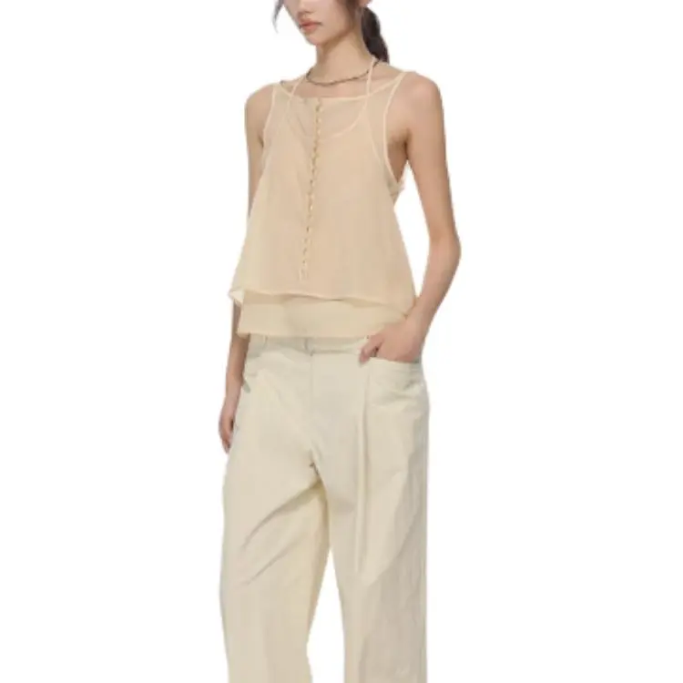 LOW CLASSIC Semi sheer Top-2