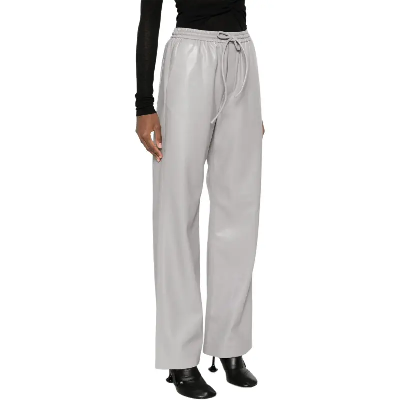 NANUSHKA Faux leather Trousers-3