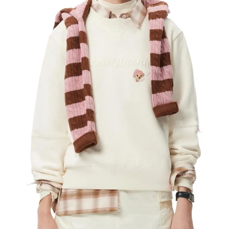 Teenie Weenie Sweatshirt Women's Ivory-6