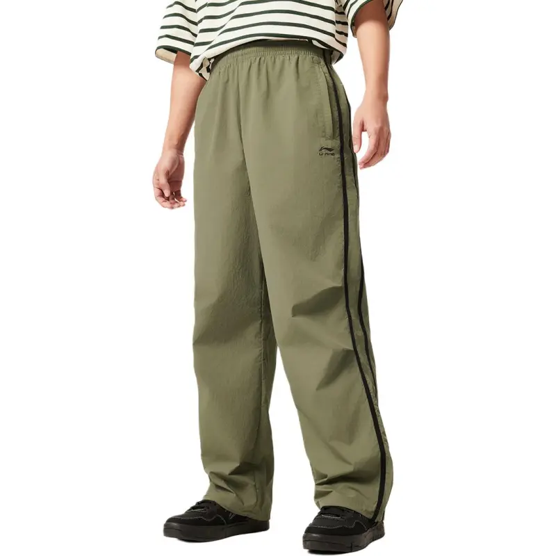 LiNing Sports Life Collection Casual Pants Men's Tea Green-2
