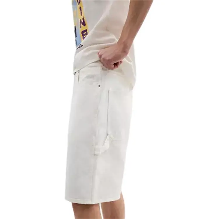COACH Denim Shorts Men White-3