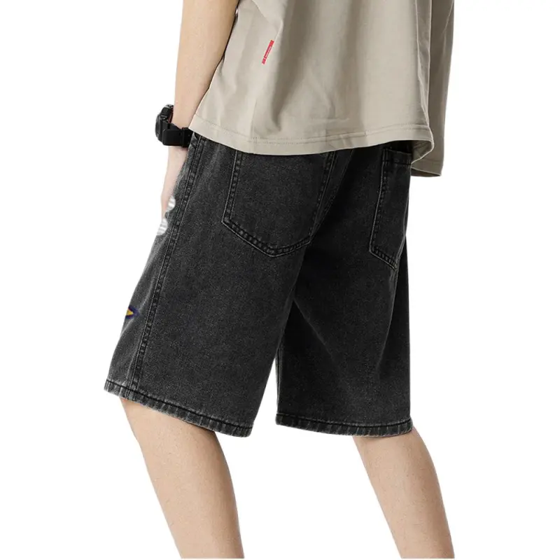 HELEH Denim Shorts Unisex-5