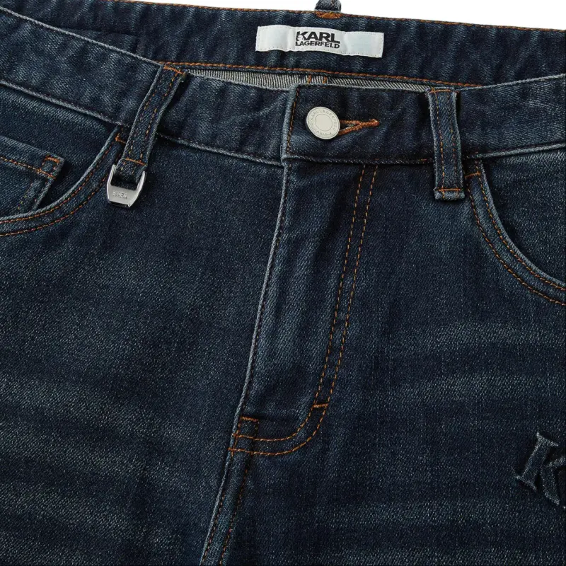 KARL LAGERFELD FW24 Jeans Men's Blue-2