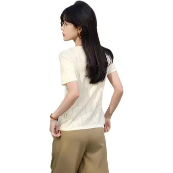 Mo Han Yi Mei Knitwear Women's Corn Apricot