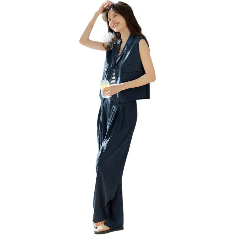 XWI Casual Suit Women's Navy Blue-2
